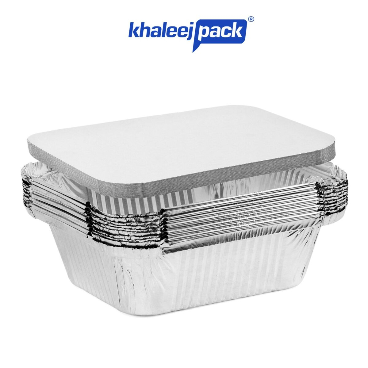 Aluminium Food Storage Container 420 ML Pack of 10 - Image 5