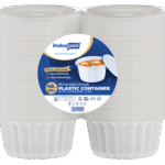 250cc White Curry Cups with Lids– 40 pcs