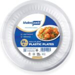 9″ White Plastic Plates – Pack of 25