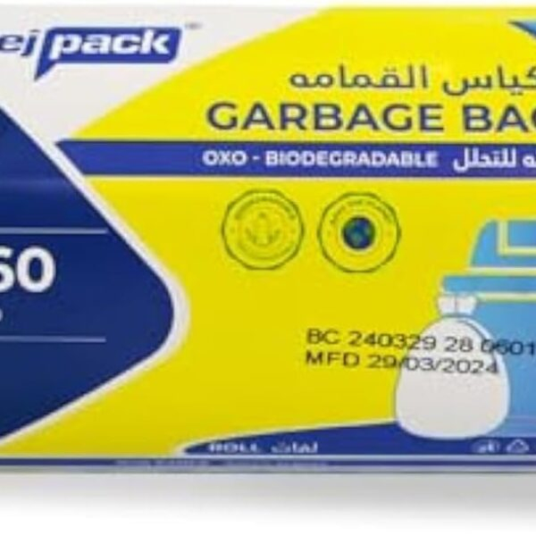 10 Gallon White Trash Bags – Pack of 30