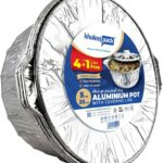 Aluminium Pot 25cm Pack of 5