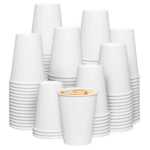 8oz White Heavy Duty Cup Promo 100 pcs