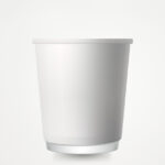 8oz White Double Wall cup -25 pcs