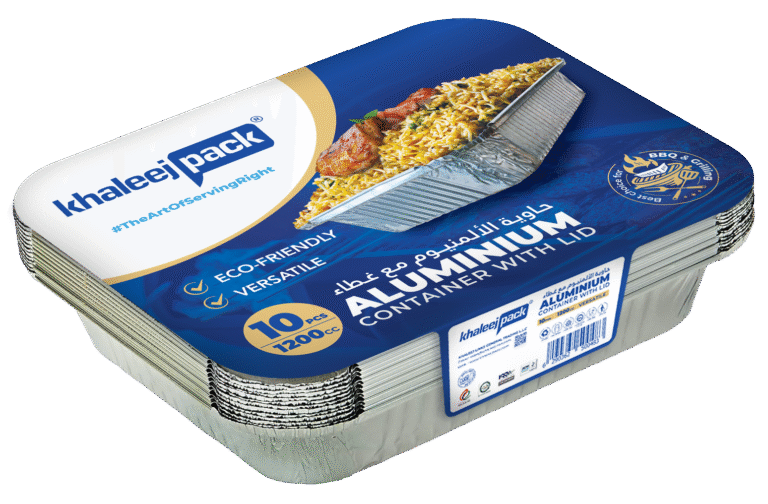 Aluminium Food Storage Container 1200 ML Pack of 10