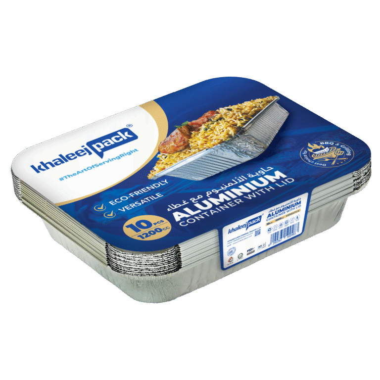 Aluminium Food Storage Container 1200 ML Pack of 10