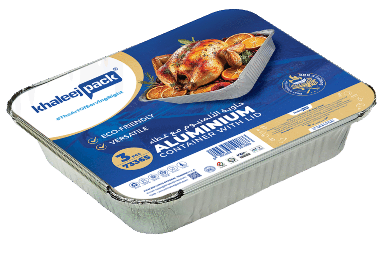 Aluminium Food Storage Container 3650 ML Pack of 3