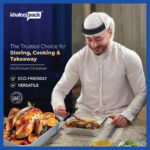 Aluminium Food Storage Container 3650 ML Pack of 6 - Image 3