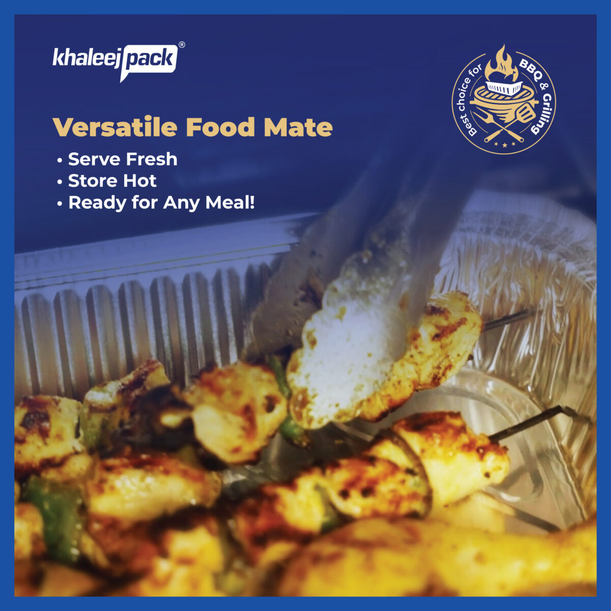 Aluminium Food Storage Container 3650 ML Pack of 3 - Image 3