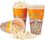 Popcorn tub round 24oz 5 pcs - Image 2