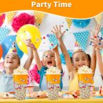 Popcorn tub round 24oz 5 pcs - Image 4