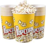Popcorn tub round 32oz 5 pcs